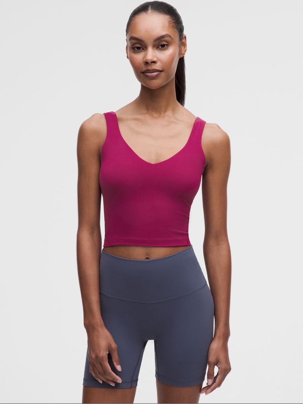 lululemon Align Tank Top Light Support A/ B Cup Magenta Purple